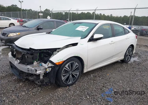 2017 Honda Civic Ex-T из США, поврежденный, VIN 2HGFC1F33HH654766